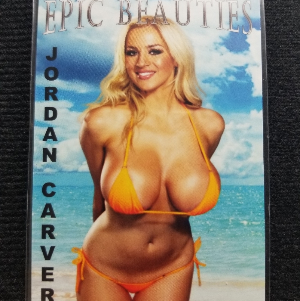 Jordan Carver Epic Beauties Limited Edition Card